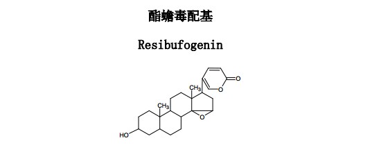 酯蟾毒配基中藥化學(xué)對照品分子結(jié)構(gòu)圖