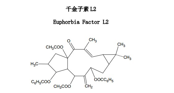 千金子素L2中藥化學(xué)對照品