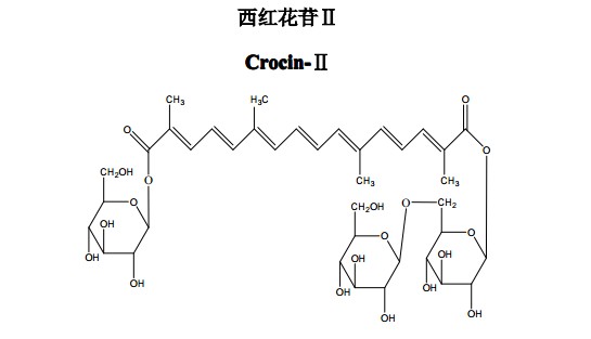 西紅花苷Ⅱ (Crocin-Ⅱ)中藥化學(xué)對(duì)照品