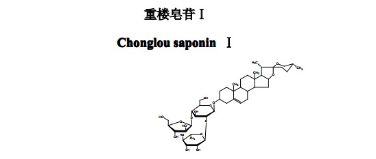 重樓皂苷Ⅰ中藥化學(xué)對照品
