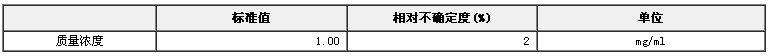 2,4,6——三硝基甲苯溶液標準物質