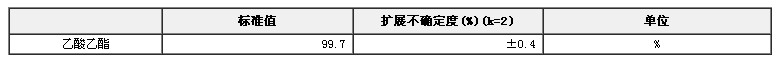 乙酸乙酯純度標準物質