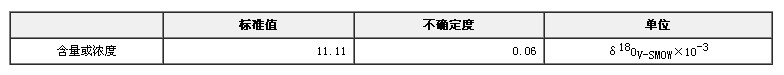 硅酸鹽氧同位素標準物質