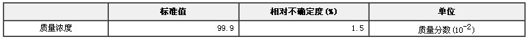 苯丙氨酸純度標準物質