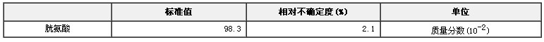 胱氨酸純度標準物質