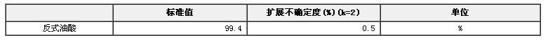 反式油酸純度標(biāo)準(zhǔn)物質(zhì)