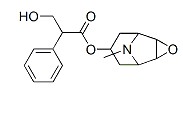 東莨菪堿對照品分子結(jié)構(gòu)圖