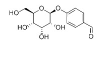 豆腐果苷對照品分子結構圖