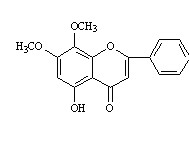 5-羥基-7,8-二甲氧基黃酮對照品