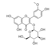 異鼠李素--3-O-β-D-葡萄糖苷對照品