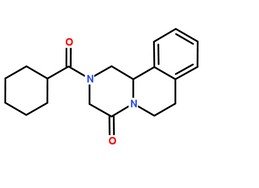 吡喹酮分子結構圖