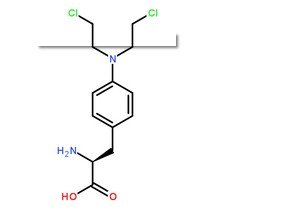 美法侖CAS號:148-82-3分子結(jié)構(gòu)圖