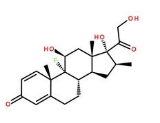 倍他米松分子結構圖