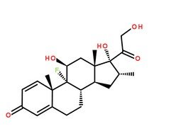 地塞米松分子結(jié)構(gòu)圖