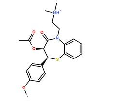 鹽酸地爾硫卓分子結構圖