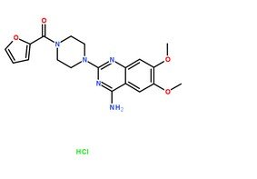 鹽酸哌唑嗪分子結構圖