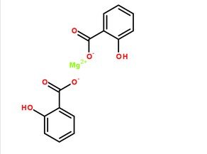 水楊酸鎂分子結構圖