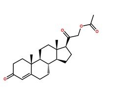 醋酸去氧皮質酮分子結構圖