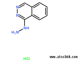 鹽酸肼屈嗪分子結(jié)構(gòu)圖