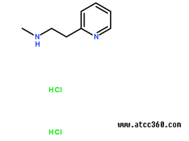 鹽酸倍他司汀分子結構圖