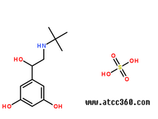 硫酸特布他林分子結構圖