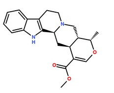 蘿巴新分子結構圖