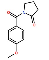 阿尼西坦分子結(jié)構(gòu)圖’