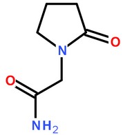 乙酰胺吡咯烷酮分子結(jié)構圖