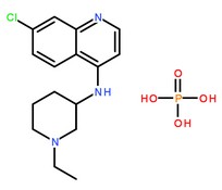 磷酸氯喹分子結構圖