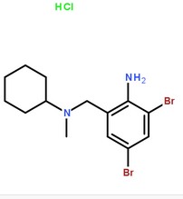 鹽酸溴己新分子結構圖