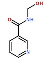 羥甲煙胺分子結構圖