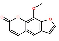 甲氧沙林分子結構圖