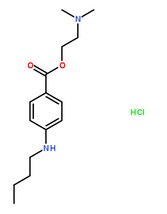 鹽酸丁卡因分子結構圖
