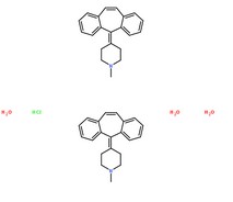 鹽酸賽庚啶分子結構圖