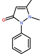 安替比林分子結構圖
