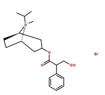 異丙托溴銨分子結構圖