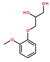 愈創甘油醚分子結構圖‘