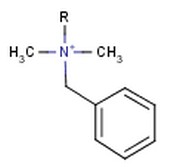 苯扎氯銨分子結構圖