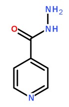 異煙肼分子結構圖