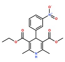 尼群地平分子結(jié)構(gòu)圖