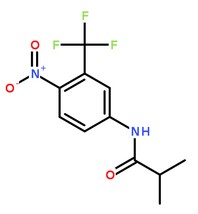 氟他胺分子結(jié)構(gòu)圖