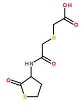 厄多司坦分子結構圖