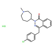 鹽酸氮卓斯汀分子結構圖