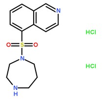 鹽酸法舒地爾分子結構圖