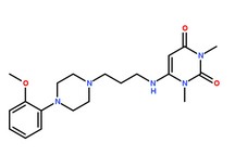 烏拉地爾分子結(jié)構(gòu)圖