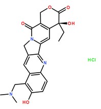 鹽酸拓撲替康分子結構圖