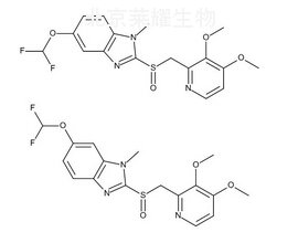 泮托拉唑鈉半水合物D和F雜質混合