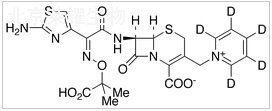 頭孢他啶-D5標(biāo)準(zhǔn)品