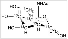 N-乙酰-D-甘露糖胺-13C6標準品