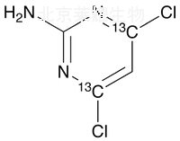 2-氨基-4,6-二氯嘧啶-13C2標準品